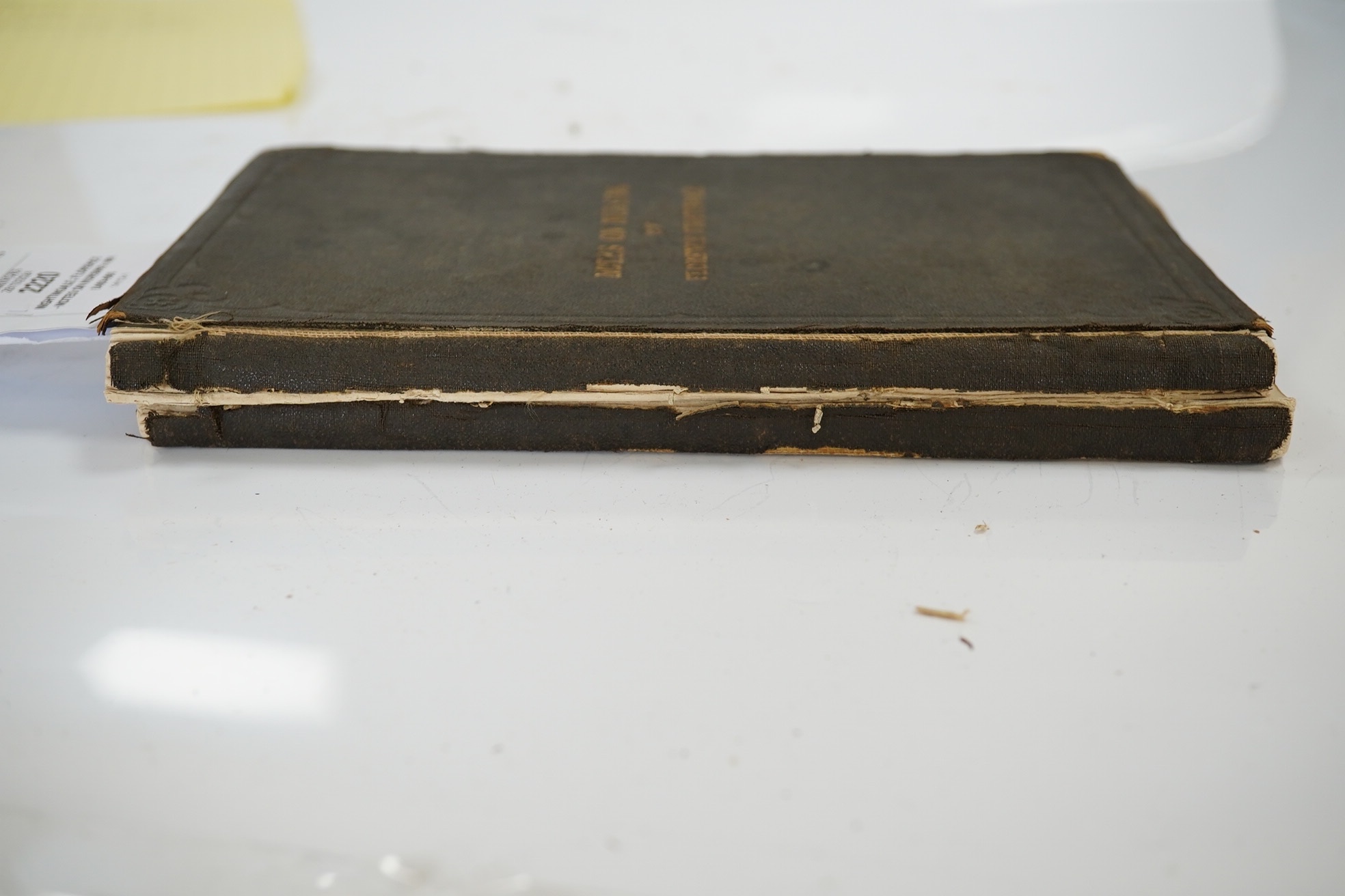 Nightingale, Florence - Notes on Nursing: what it is, and what it is not. new edition, revised and enlarged. original blind decorated and gilt lettered cloth, yellow e/ps. (distressed). Harrison, 1860.
